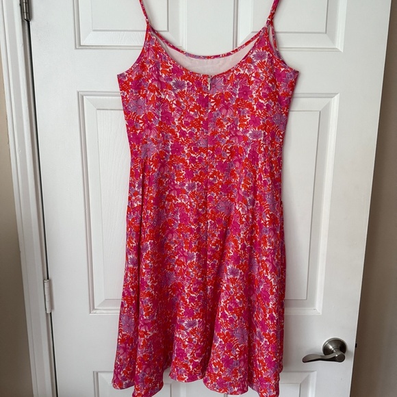 Tuckernuck Pink Floral Dress L - Picture 9 of 10